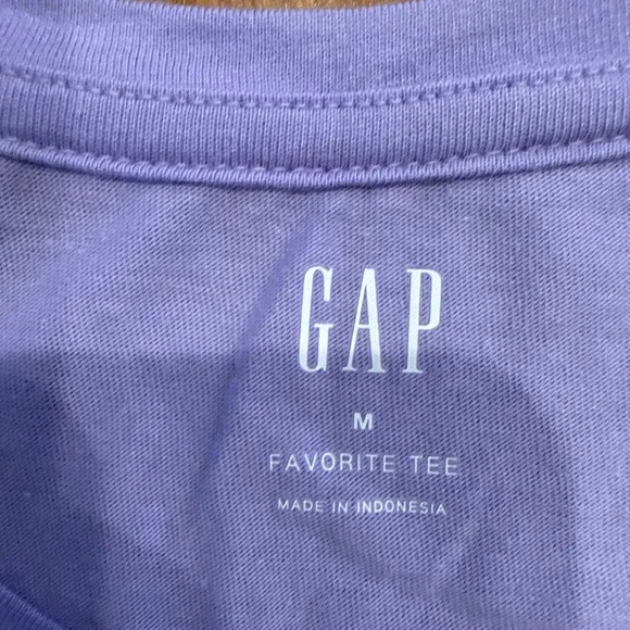 GAP favorite tee violet t-shirt - Picture 3 of 4